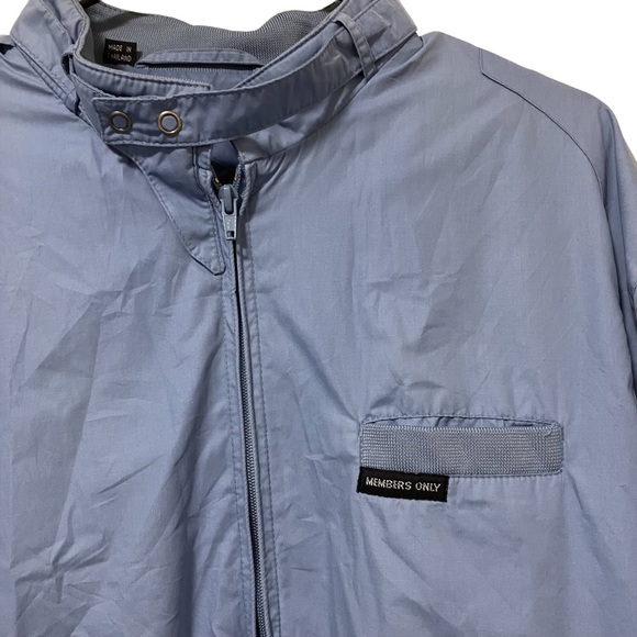 Members Only Light Blue Jacket - Picture 2 of 13